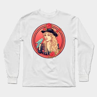 stevie nicks retro nature Long Sleeve T-Shirt